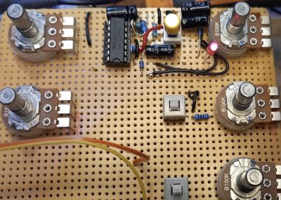 Echo-Tone prototype circuit in progress