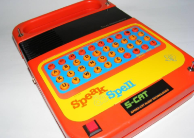 Circuit bent speak & spell