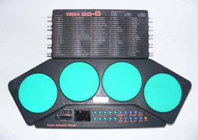 Circuit bent Yamaha DD drum machine