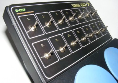 Circuit bent Yamaha DD7 drum machine