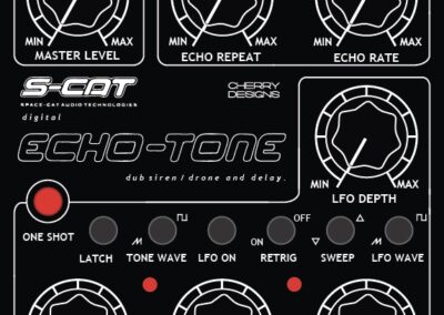 Echotone dub-siren & delay from panel